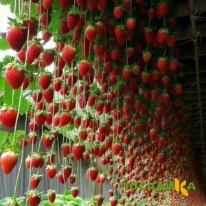 Клубника ампельная Анастасия купить по цене от 370р. в интернет-магазине «Посадика» с доставкой почтой в в Вихоревкае и по всей России – [изображение №1].