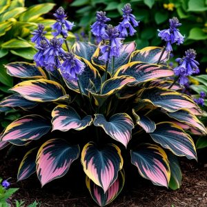 Хоста Пайн Эхо купить по цене от 699р. в интернет-магазине «Посадика» с доставкой почтой в в Вихоревкае и по всей России – [изображение №1].