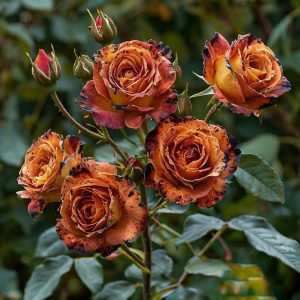 Роза плетистая Оранжевый Бриллиант купить по цене от 450р. в интернет-магазине «Посадика» с доставкой почтой в в Вихоревкае и по всей России – [изображение №1].